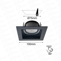 ALT-1202 100X100mm - 180° Derece Hareketli