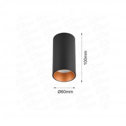 PLX-1001 Ø60X100mm 